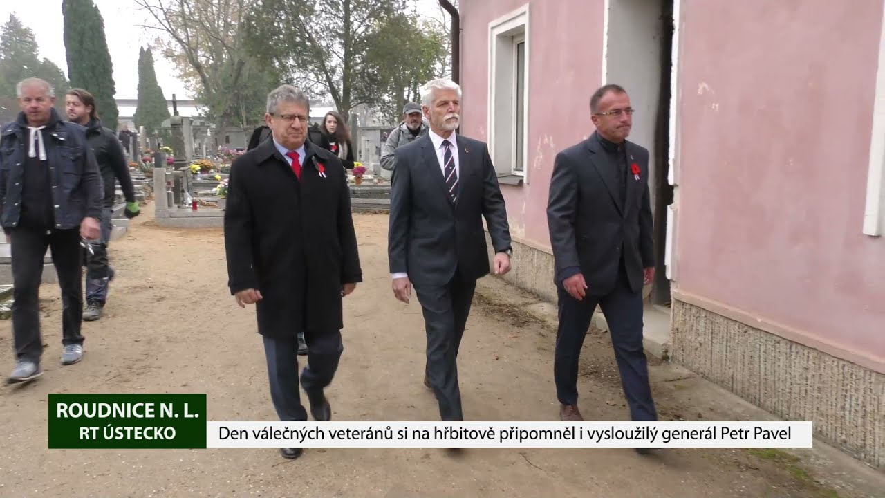 ROUDNICE N. L.: Den válečných veteránů si na hřbitově připomněl i vysloužilý generál Petr Pavel