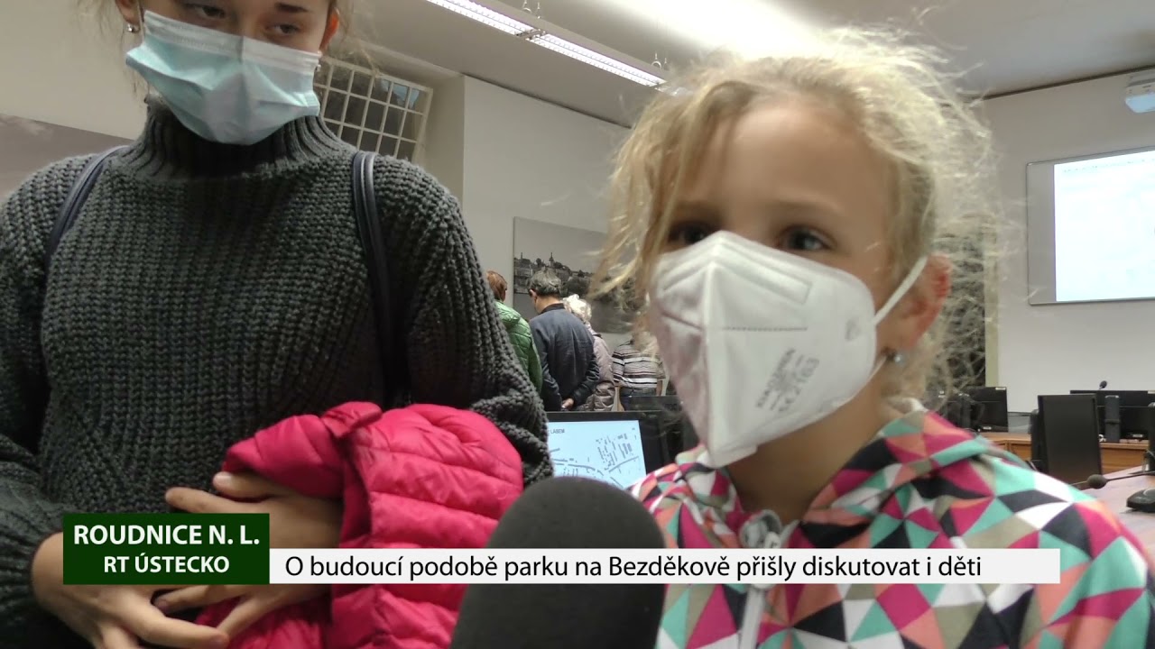ROUDNICE N. L.: O budoucí podobě parku na Bezděkově přišly diskutovat i děti