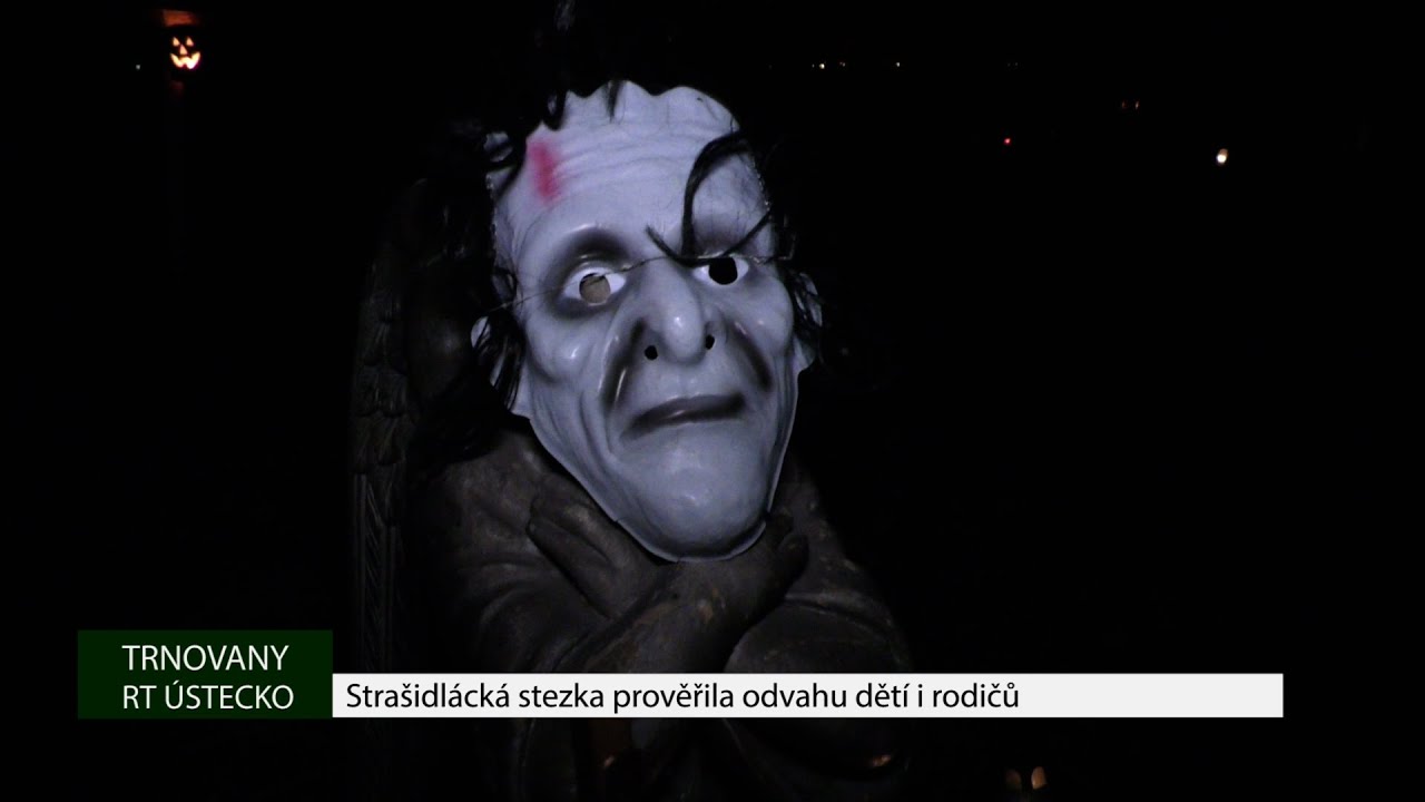 TRNOVANY: Strašidlácká stezka prověřila odvahu dětí i rodičů