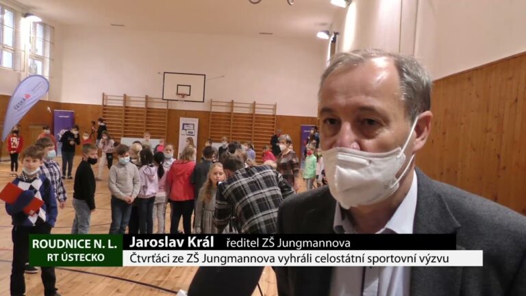 ROUDNICE N. L.: Čtvrťáci ze ZŠ Jungmannova vyhráli celostátní sportovní výzvu
