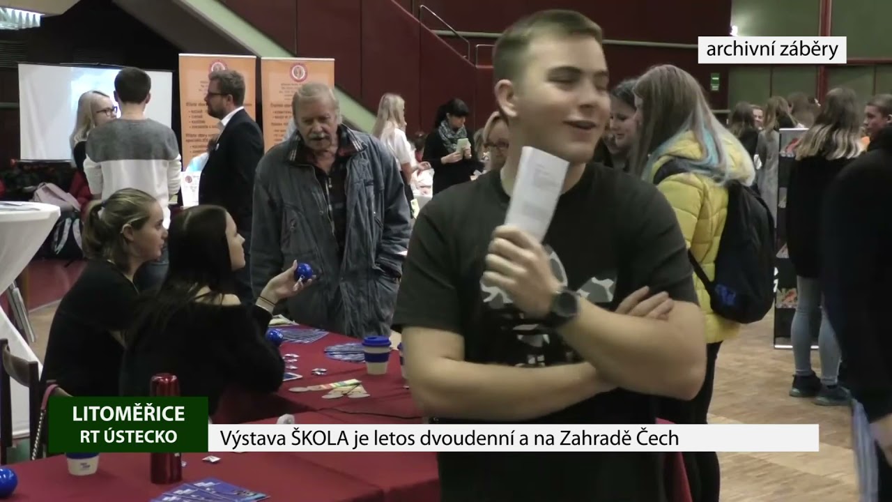 LITOMĚŘICE: Výstava ŠKOLA je letos dvoudenní a na Zahradě Čech