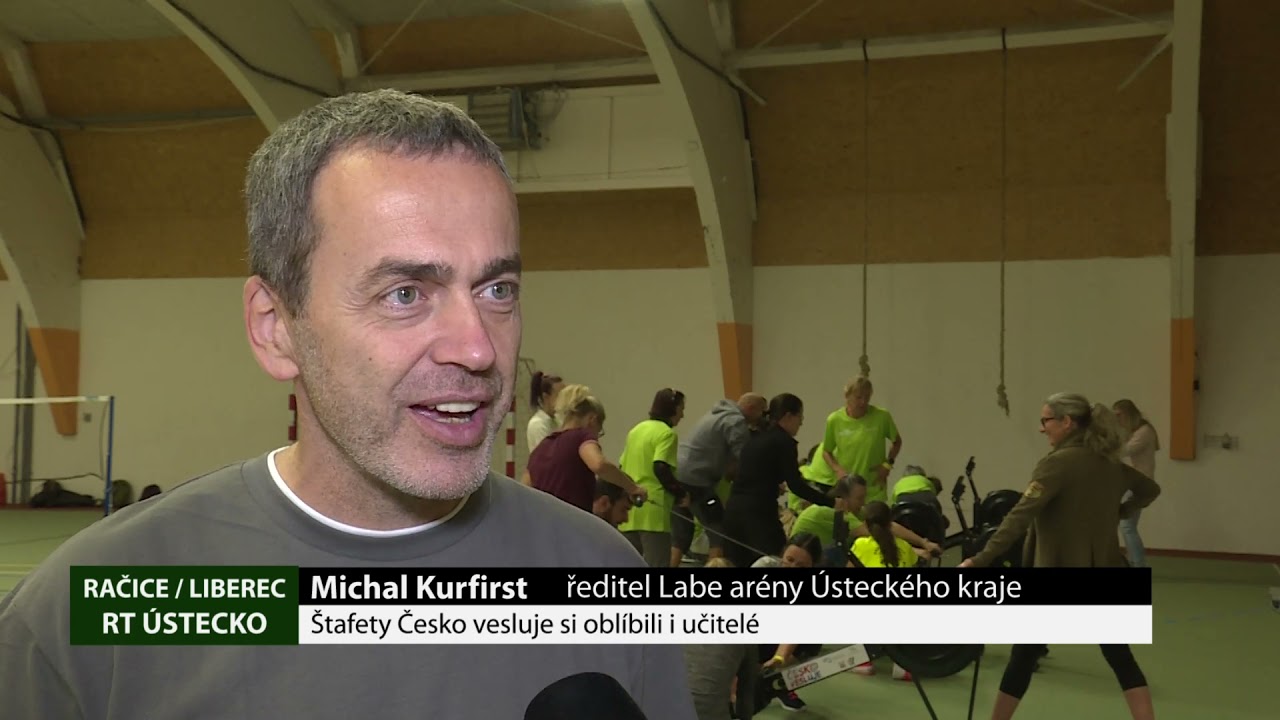 RAČICE/LIBEREC: Štafety Česko vesluje si oblíbili i učitelé