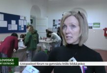 LOVOSICE: Listopadové fórum na gymnáziu řešilo lidská práva