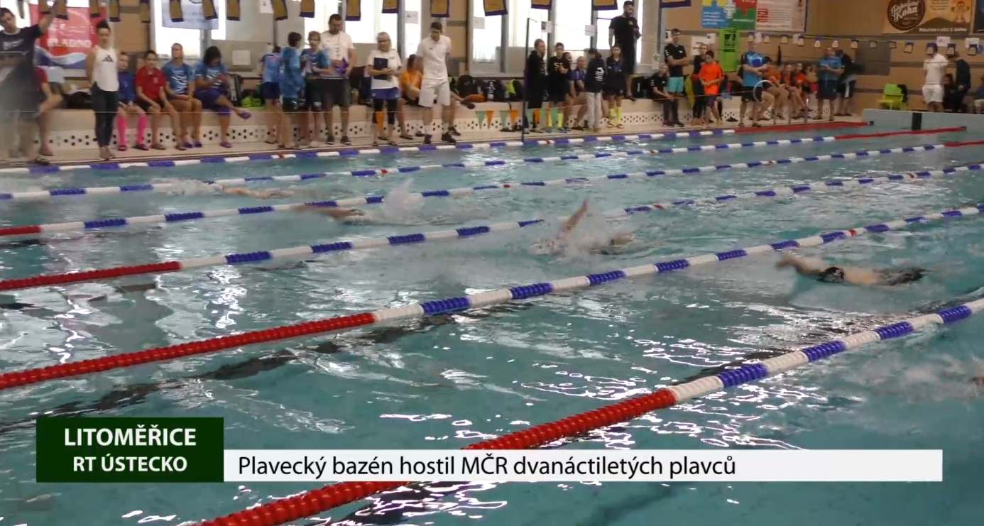LITOMĚŘICE: Plavecký bazén hostil MČR dvanáctiletých plavců