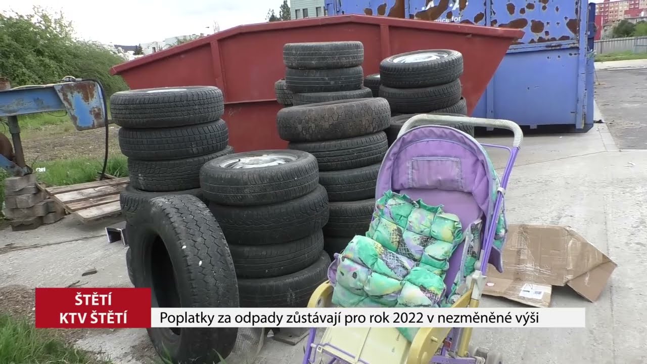 ŠTĚTÍ: Poplatky za odpady zůstávají pro rok 2022 v nezměněné výši