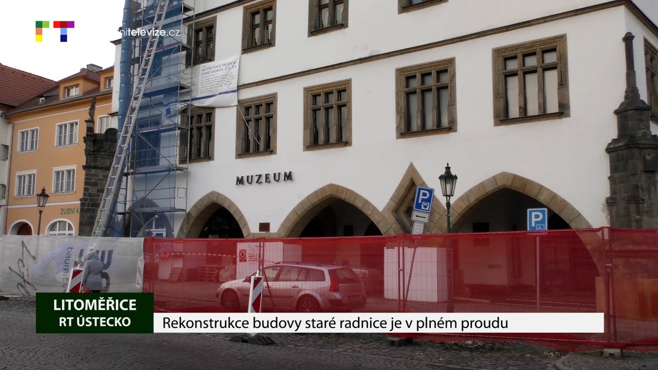 LITOMĚŘICE: Rekonstrukce budovy staré radnice je v plném proudu