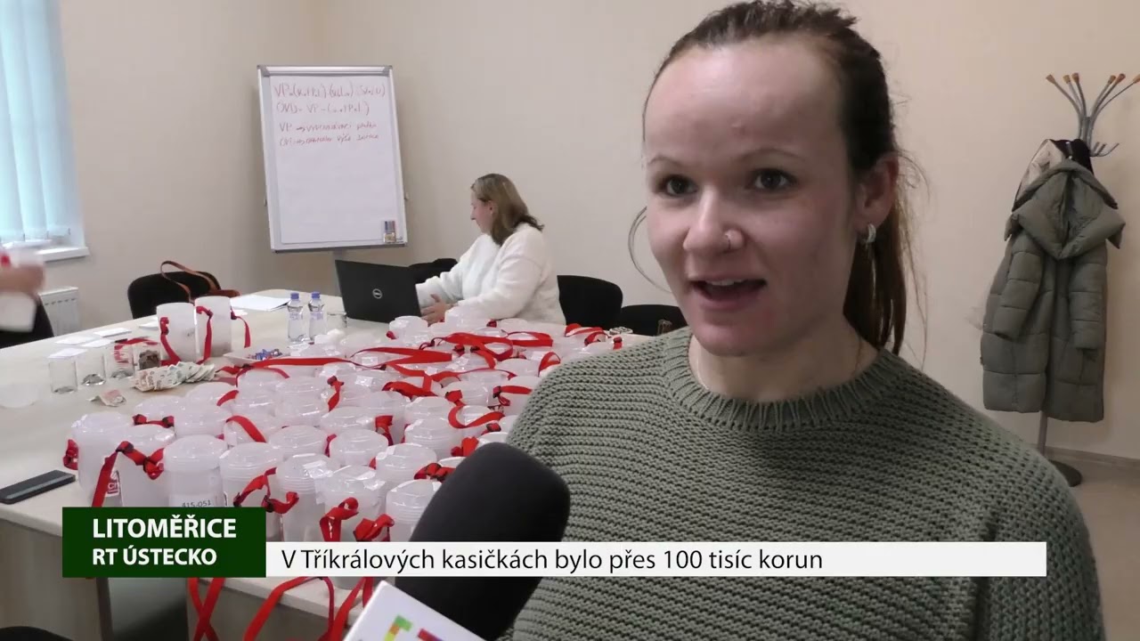 LITOMĚŘICE: V Tříkrálových kasičkách bylo přes 100 tisíc korun