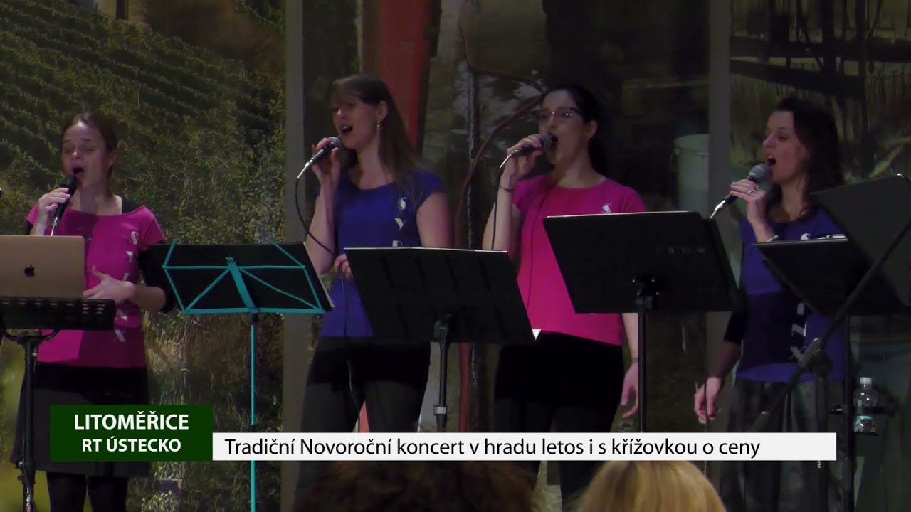 LITOMĚŘICE: Tradiční Novoroční koncert v hradu letos i s křížovkou o ceny