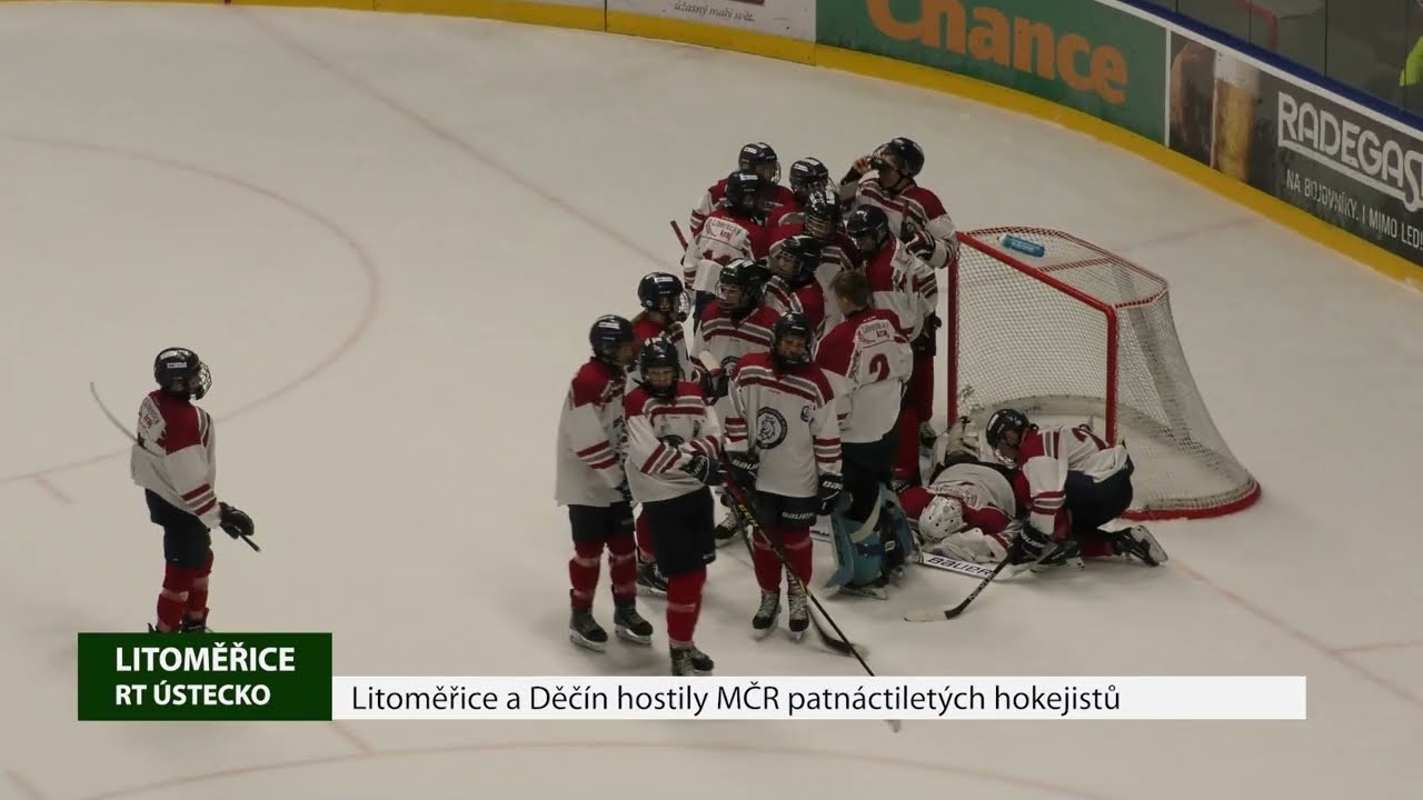 LITOMĚŘICE: Litoměřice a Děčín hostily MČR patnáctiletých hokejistů