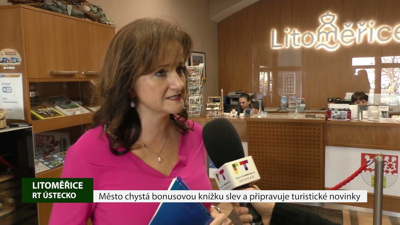 LITOMĚŘICE: Město chystá bonusovou knížku slev a připravuje turistické novinky