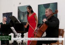 ROUDNICE N. L.: Vystoupení Tria Opera Diva zakončilo barokní výstavy v GMU