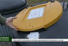 LOVOSICE: Obyvatelé Holoubkova testují uzamykatelné kontejnery na čip