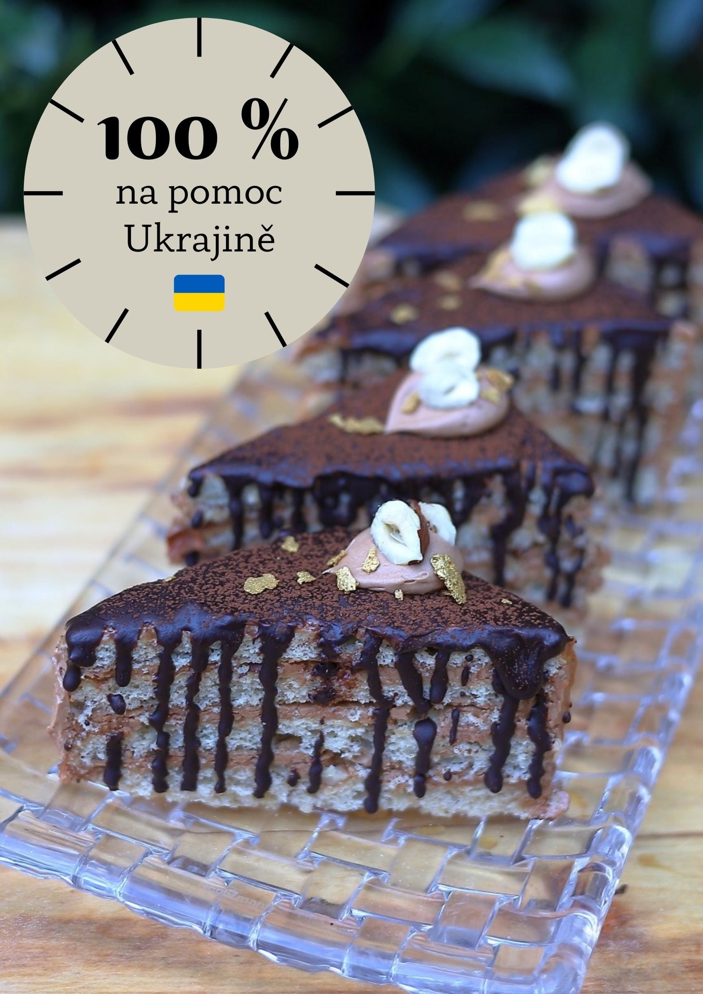 Cukrárna Dortletka peče na pomoc Ukrajině