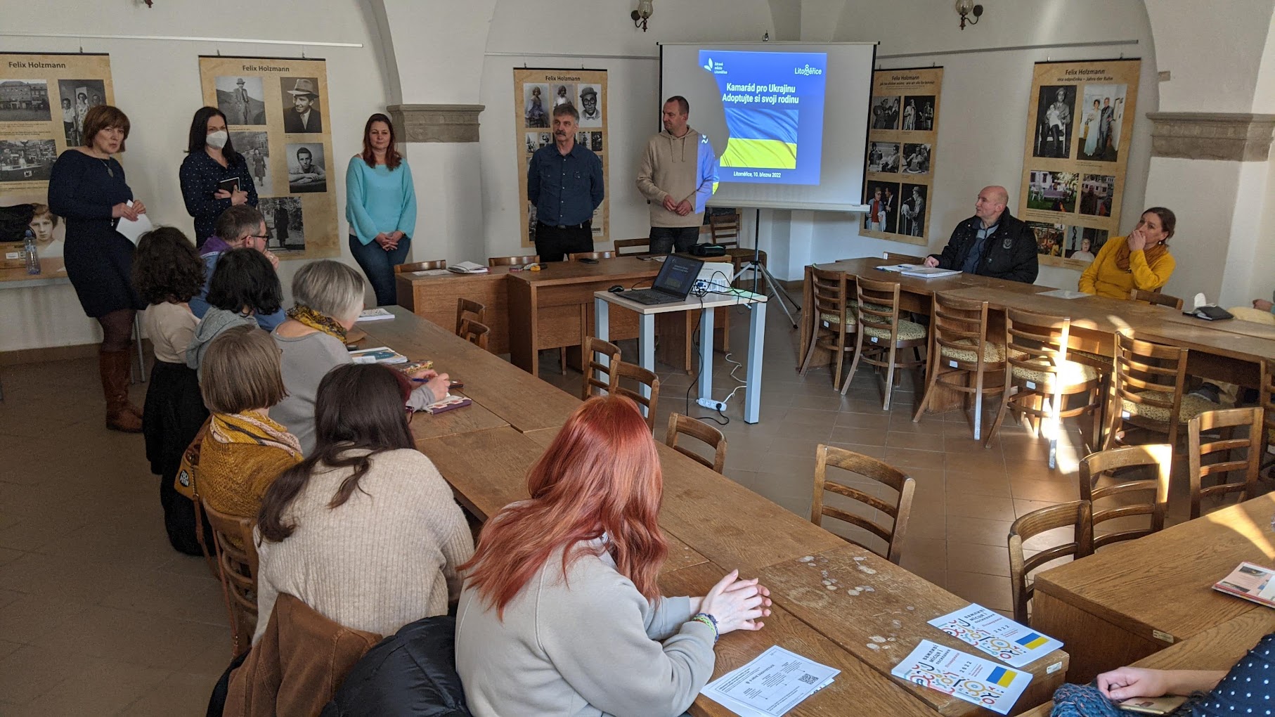 Litoměřiční dobrovolníci plánují společné akce pro uprchlíky