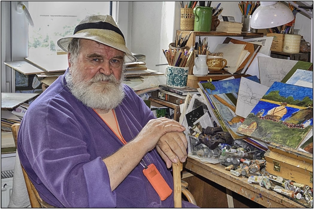 Zemřeli výtvarníci Jiří Ryvola a Tibor Kováč