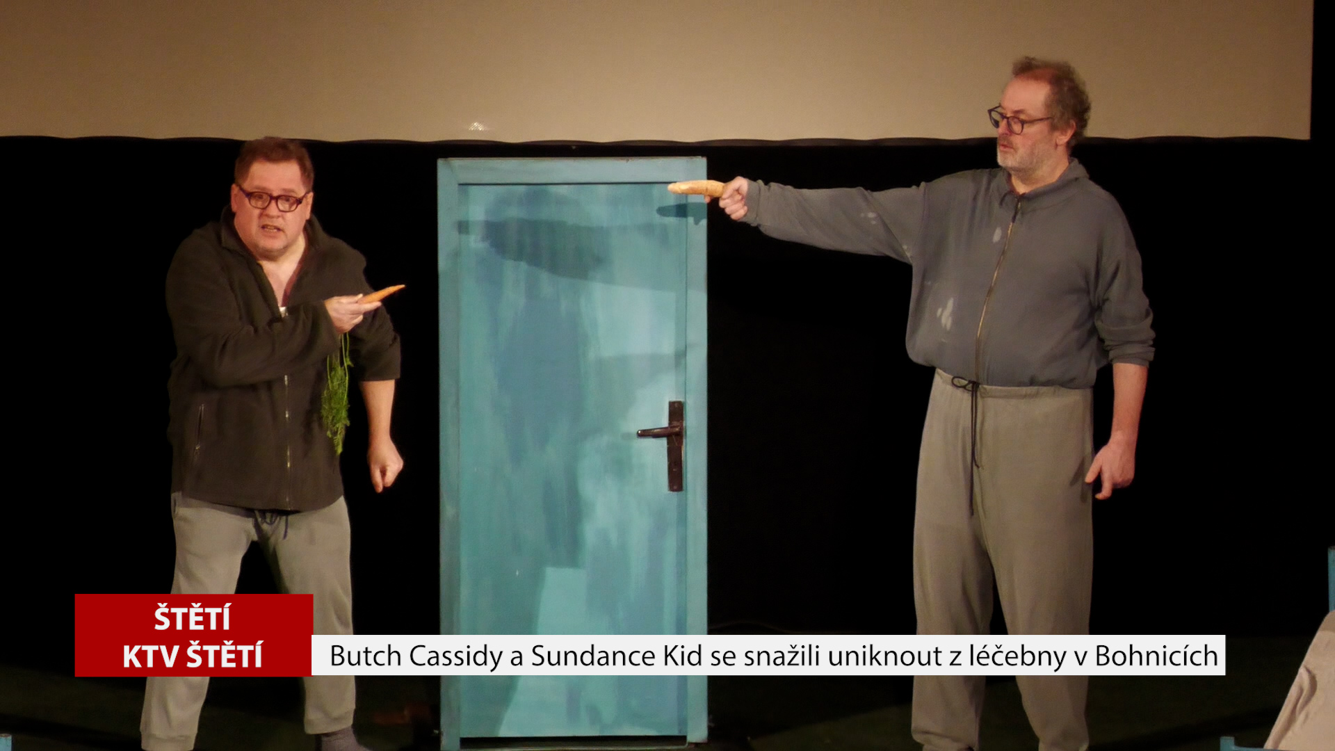 ŠTĚTÍ: Butch Cassidy a Sundance Kid se snažili uniknout z léčebny v Bohnicích