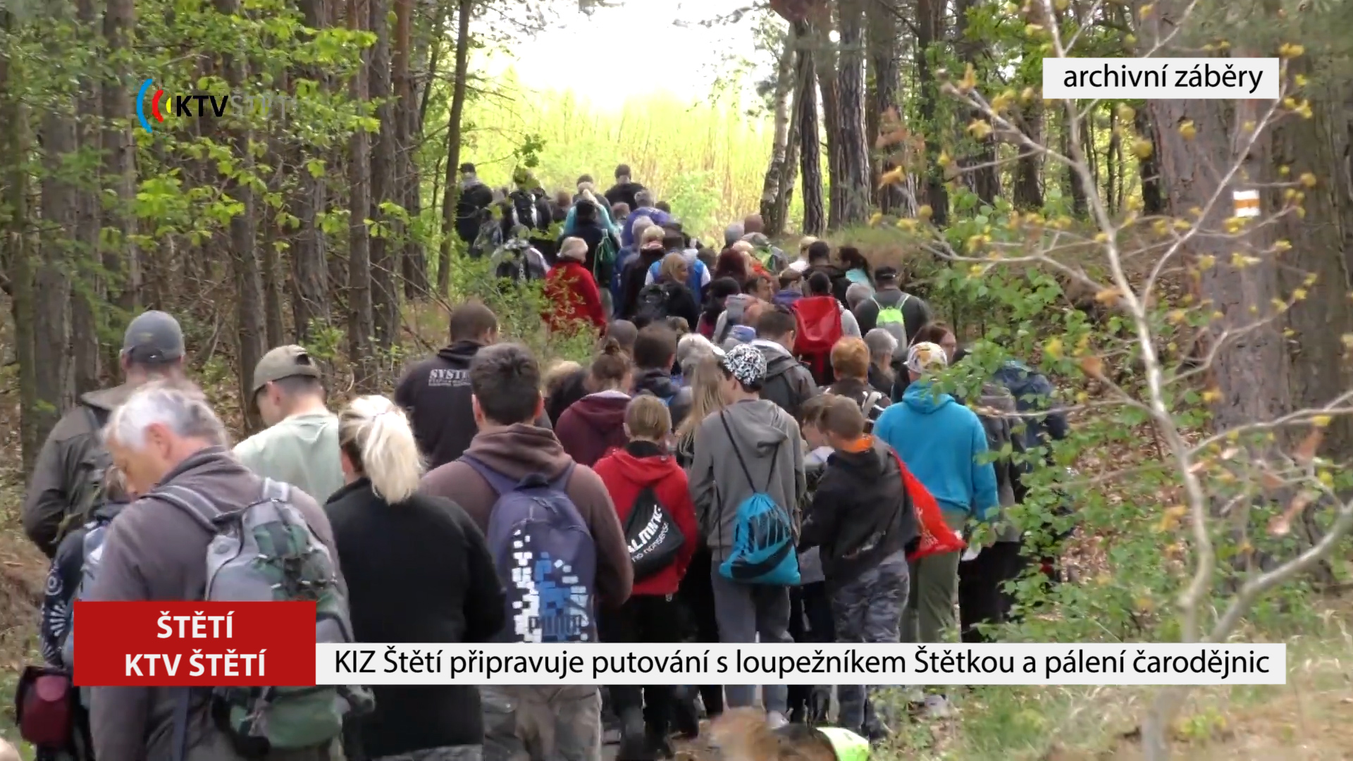 ŠTĚTÍ: V dubnu se můžete těšit na putování s loupežníkem Štětkou a pálení čarodějnic