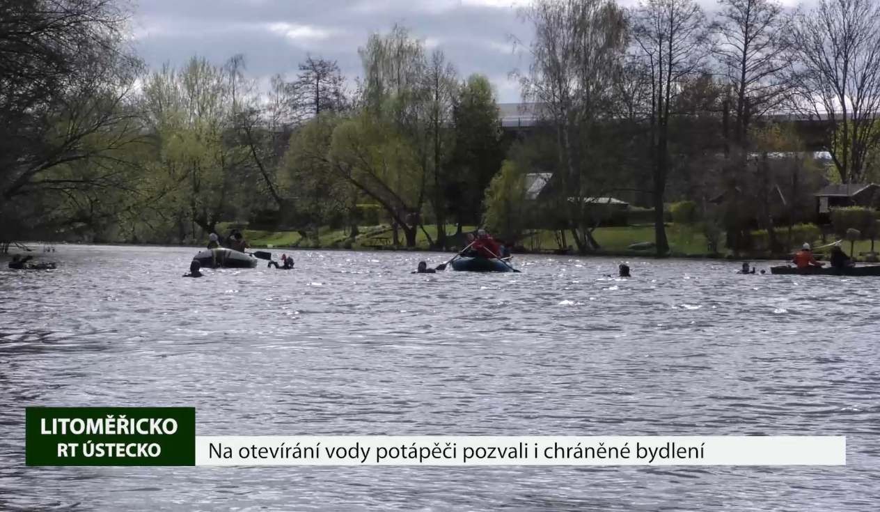 LITOMĚŘICKO: Na otevírání vody potápěči pozvali i chráněné bydlení