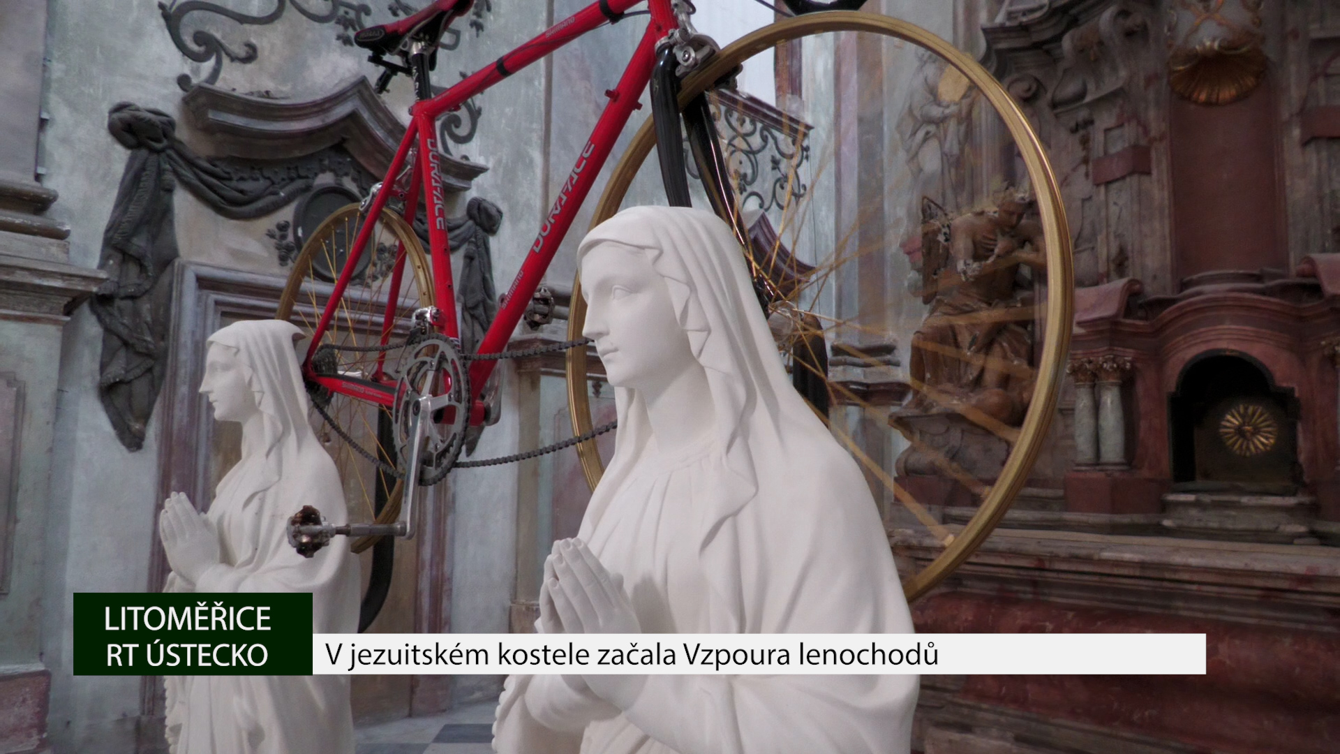 LITOMĚŘICE: V jezuitském kostele začala Vzpoura lenochodů