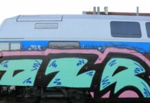 V Hněvicích řádil sprejer