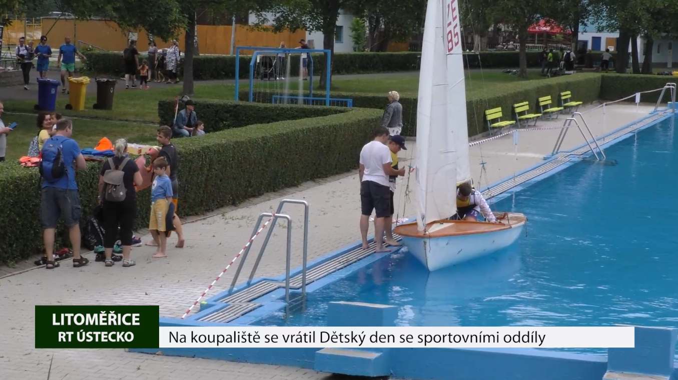 LITOMĚŘICE: Na koupaliště se vrátil Dětský den se sportovními oddíly