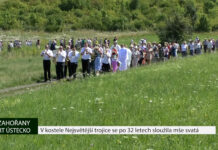 ZAHOŘANY: V kostele Nejsvětější trojice se po 32 letech sloužila mše svatá