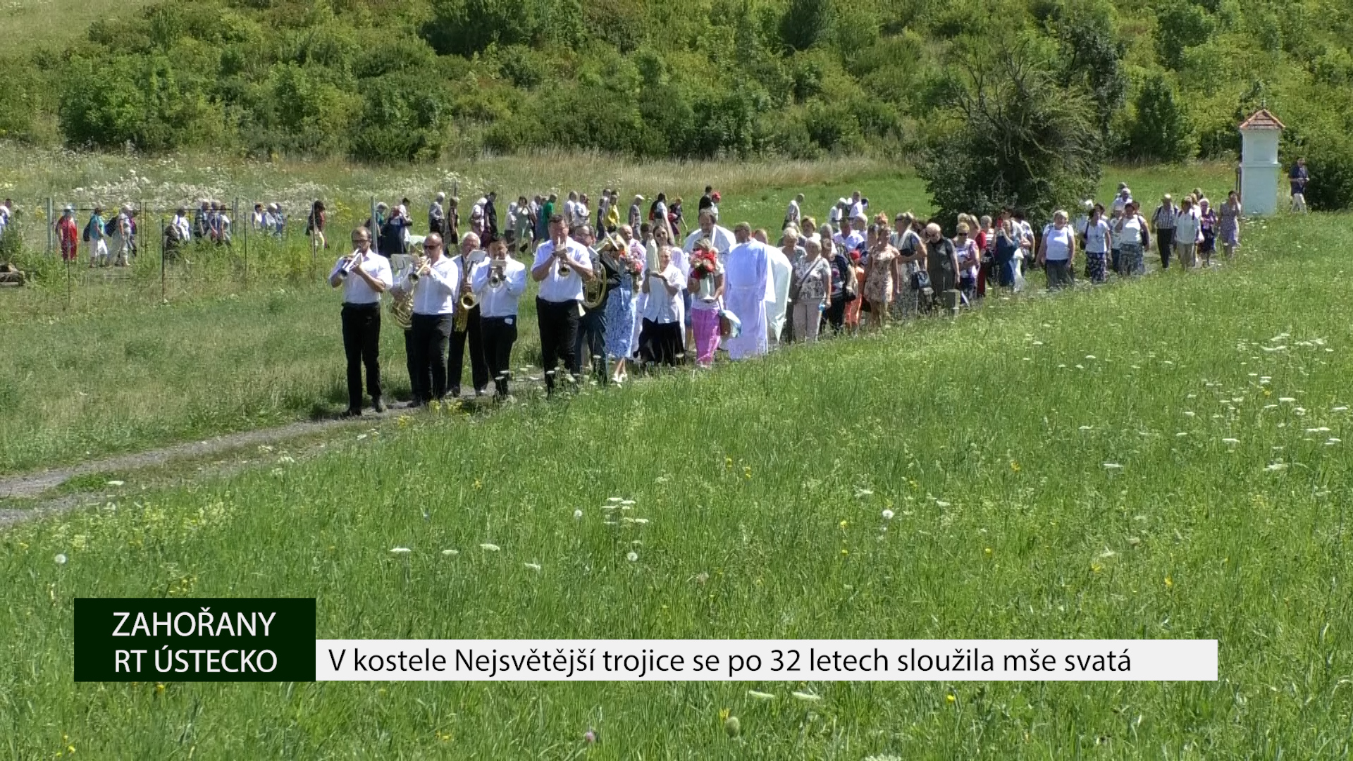 ZAHOŘANY: V kostele Nejsvětější trojice se po 32 letech sloužila mše svatá