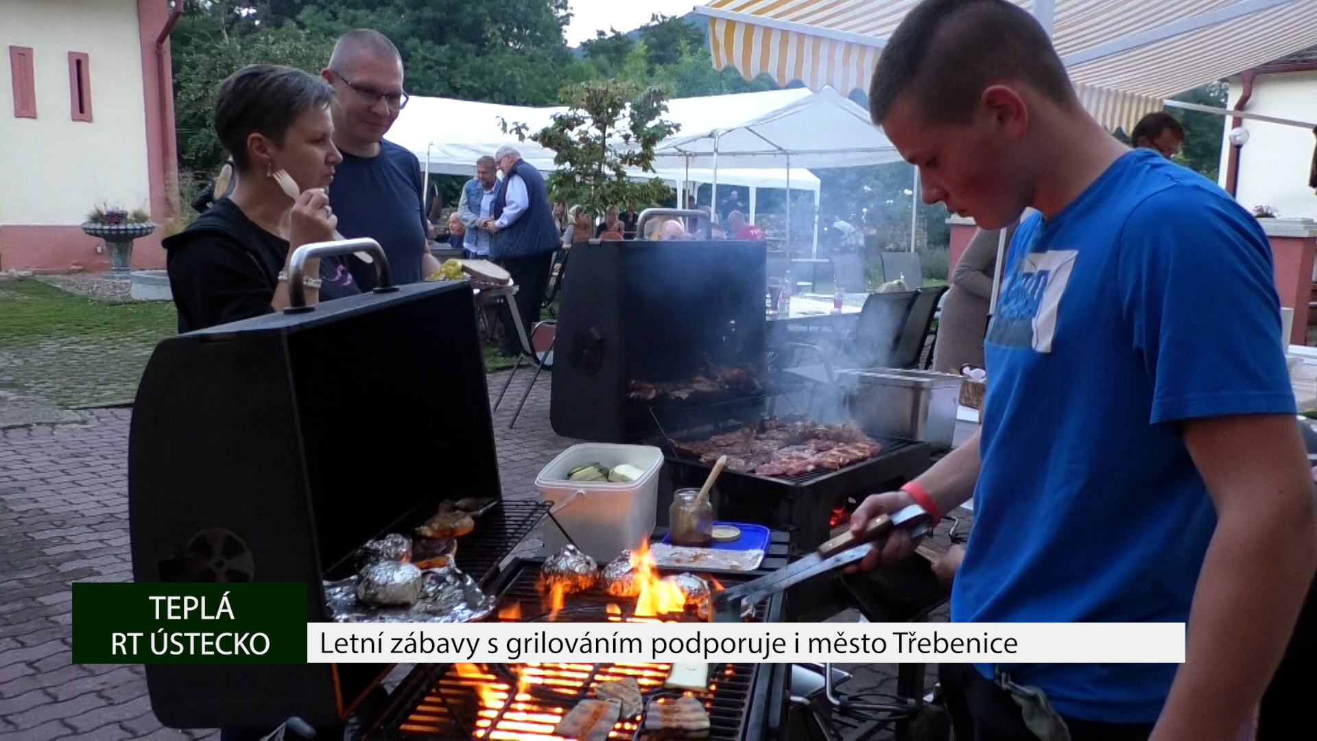 TEPLÁ: Letní zábavy s grilováním podporuje i město Třebenice