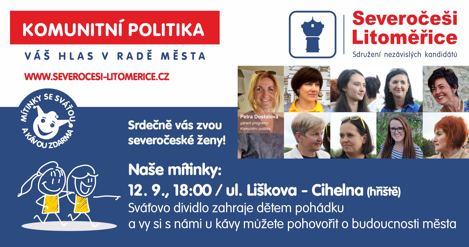 Další setkání s pohádkou a Severočechy už dnes na Cihelně