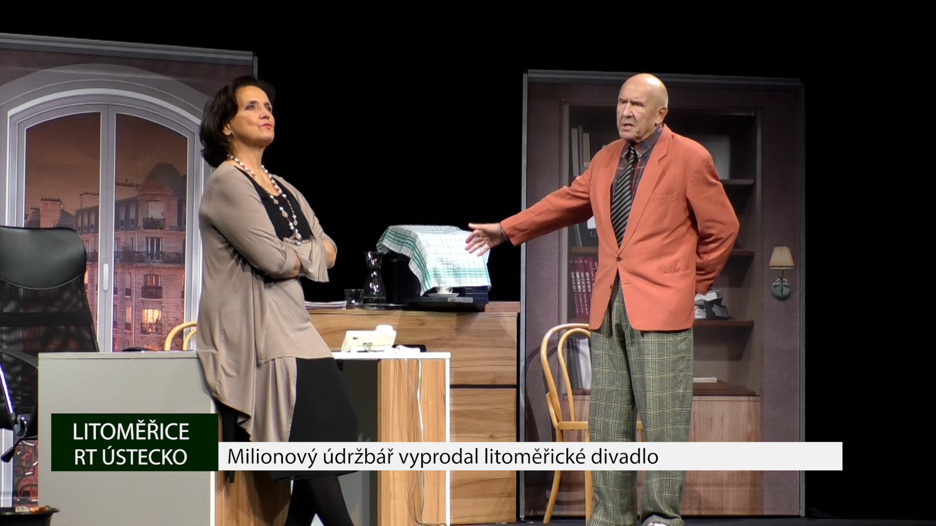 LITOMĚŘICE: Milionový údržbář vyprodal litoměřické divadlo