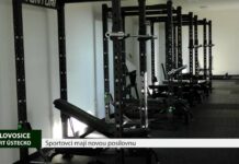 LOVOSICE: Sportovci mají novou posilovnu