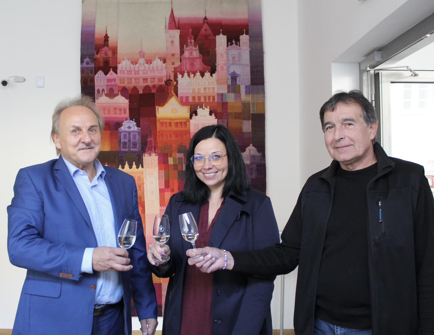 V hradu visí třímetrová tapisérie Litoměřic