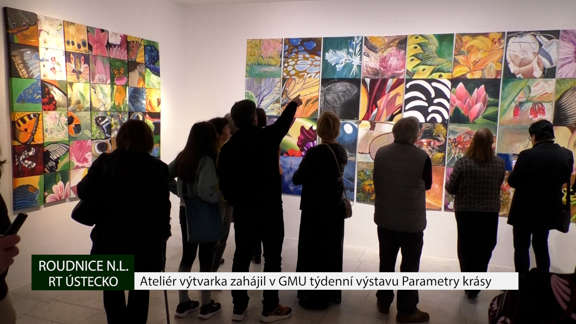 ROUDNICE N. L.: Ateliér výtvarka zahájil v GMU týdenní výstavu Parametry krásy