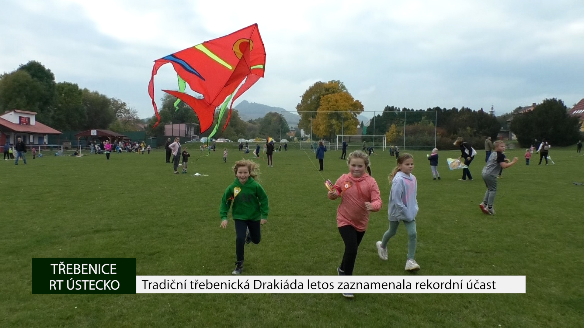 TŘEBENICE: Tradiční třebenická Drakiáda letos zaznamenala rekordní účast