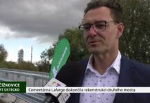ČÍŽKOVICE: Cementárna Lafarge dokončila rekonstrukci druhého mostu