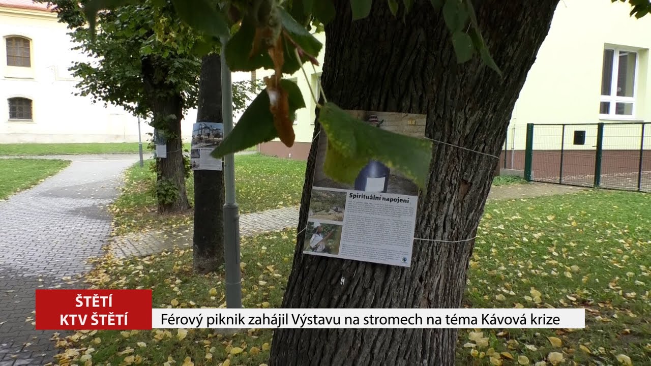 ŠTĚTÍ: Férový piknik zahájil Výstavu na stromech na téma Kávová krize