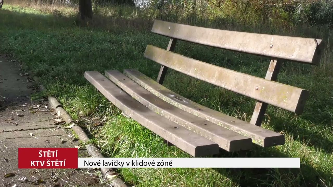 ŠTĚTÍ: Nové lavičky v klidové zóně