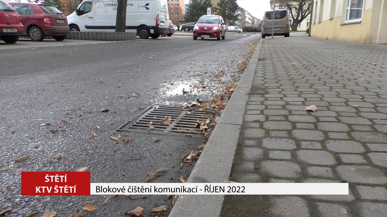 ŠTĚTÍ: Blokové čištění komunikací – říjen 2022 ŠTĚTÍ: Blokové čištění komunikací – říjen 2022
