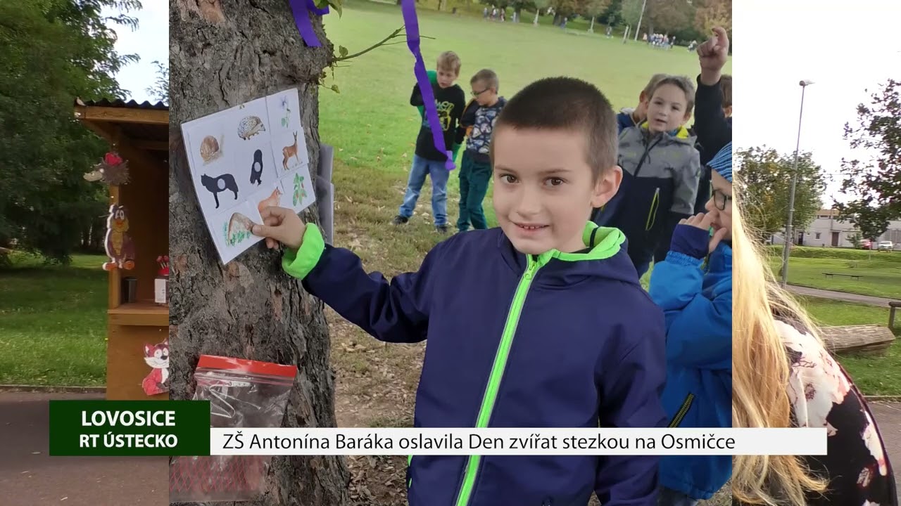 LOVOSICE: ZŠ Antonína Baráka oslavila Den zvířat stezkou na Osmičce