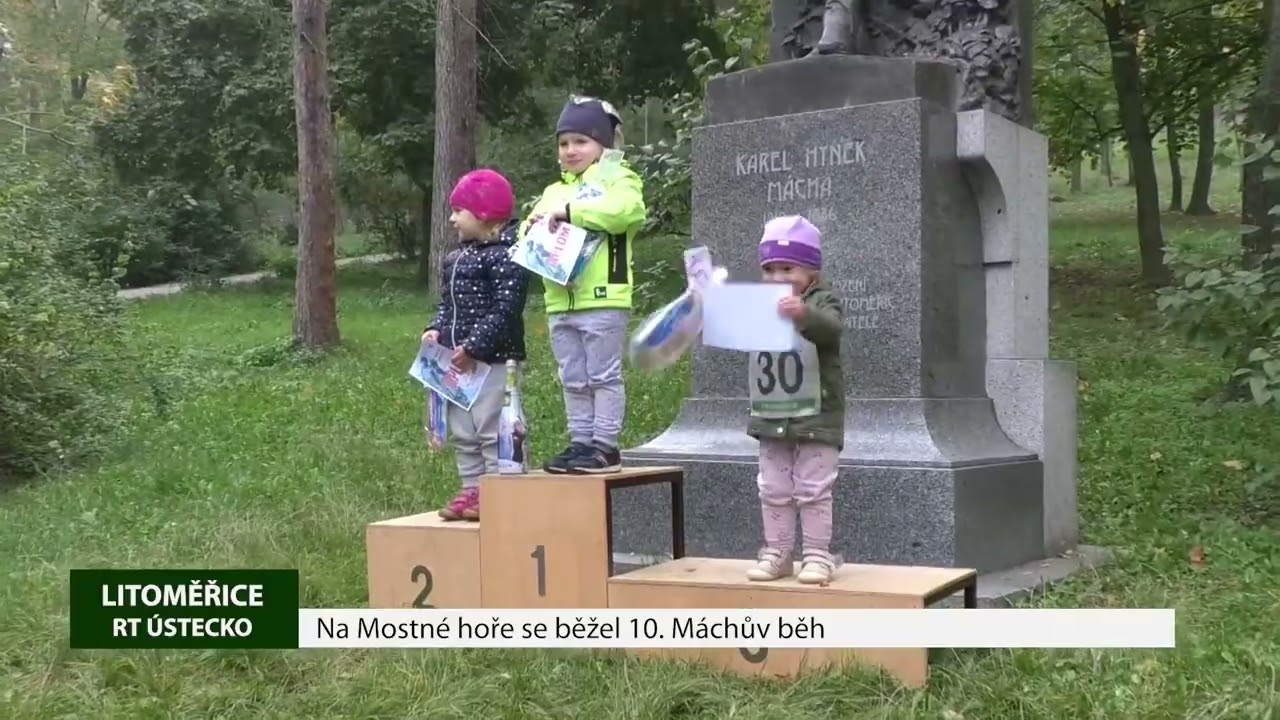 LITOMĚŘICE: Na Mostné hoře se běžel 10. Máchův běh