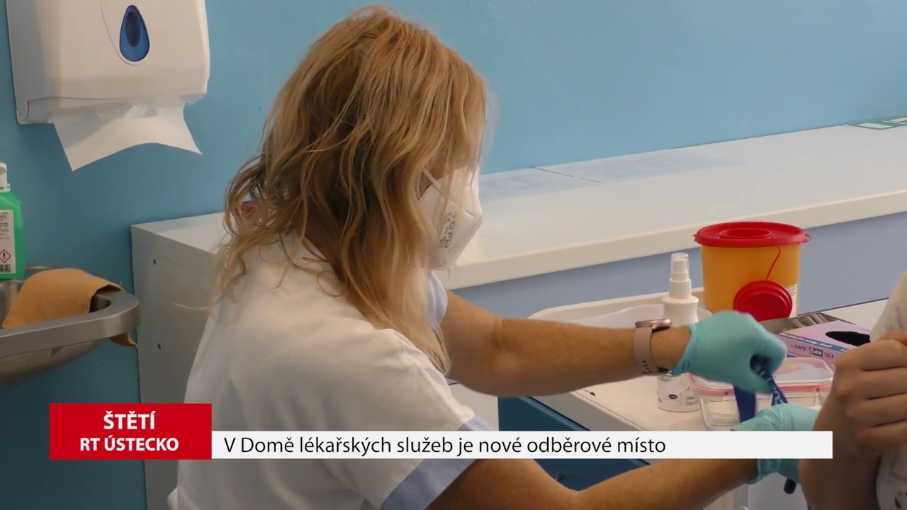 ŠTĚTÍ: V Domě lékařských služeb je nové odběrové místo