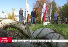 ŠTĚTÍ: Na Labi začala stavba přístaviště pro malá plavidla