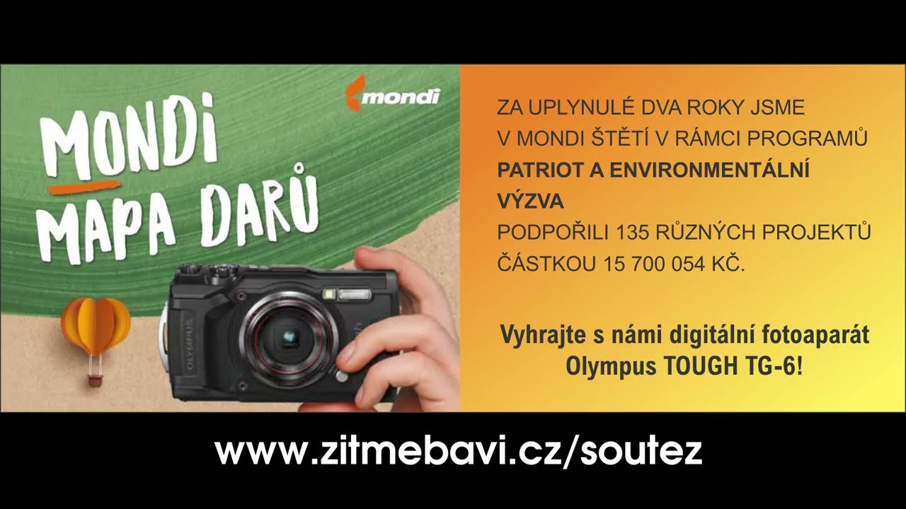 ŠTĚTÍ: Mondi Štětí má Mapu darů a vyhlašuje soutěž o digitální fotoaparát!
