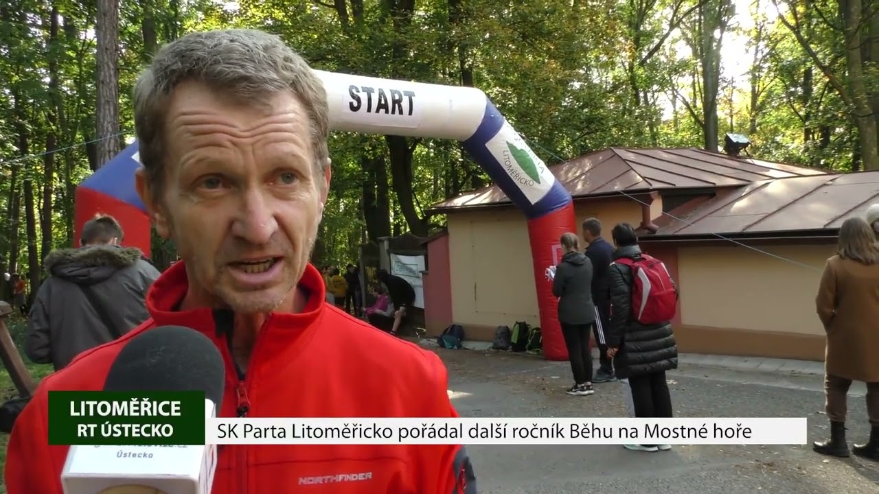 LITOMĚŘICE: SK Parta Litoměřicko pořádal další ročník Běhu na Mostné hoře