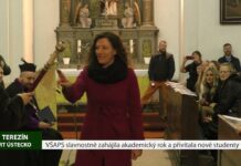 TEREZÍN: VŠAPS slavnostně zahájila akademický rok a přivítala nové studenty