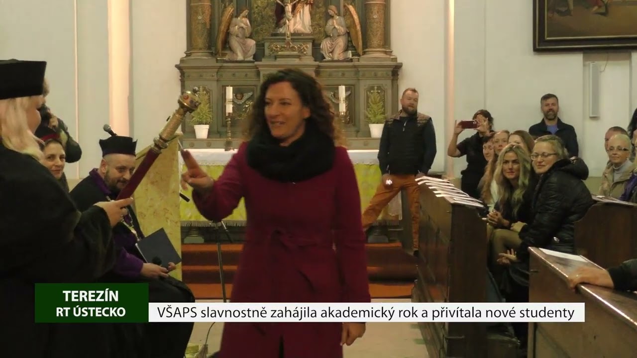 TEREZÍN: VŠAPS slavnostně zahájila akademický rok a přivítala nové studenty