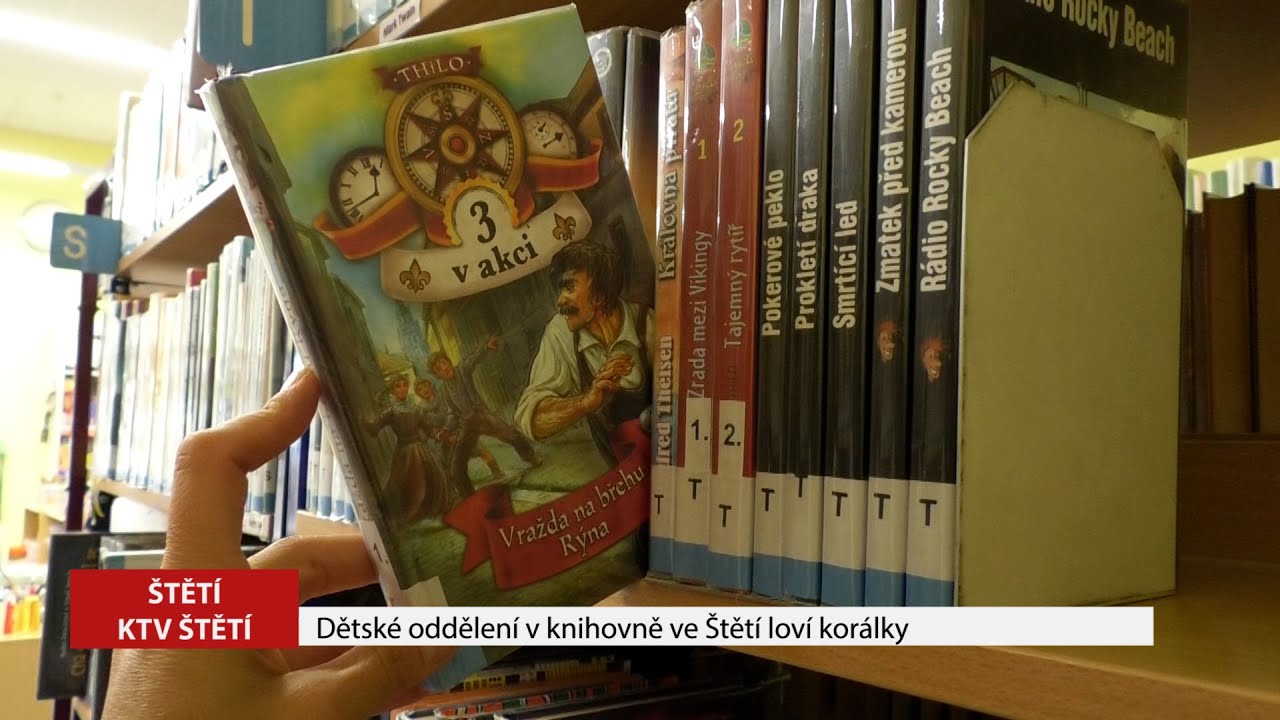 ŠTĚTÍ: Dětské oddělení v knihovně ve Štětí loví korálky