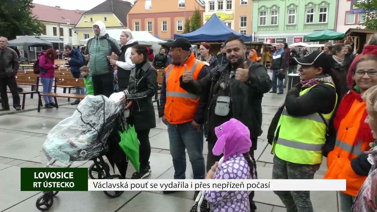 LOVOSICE: Václavská pouť se vydařila i přes nepřízeň počasí