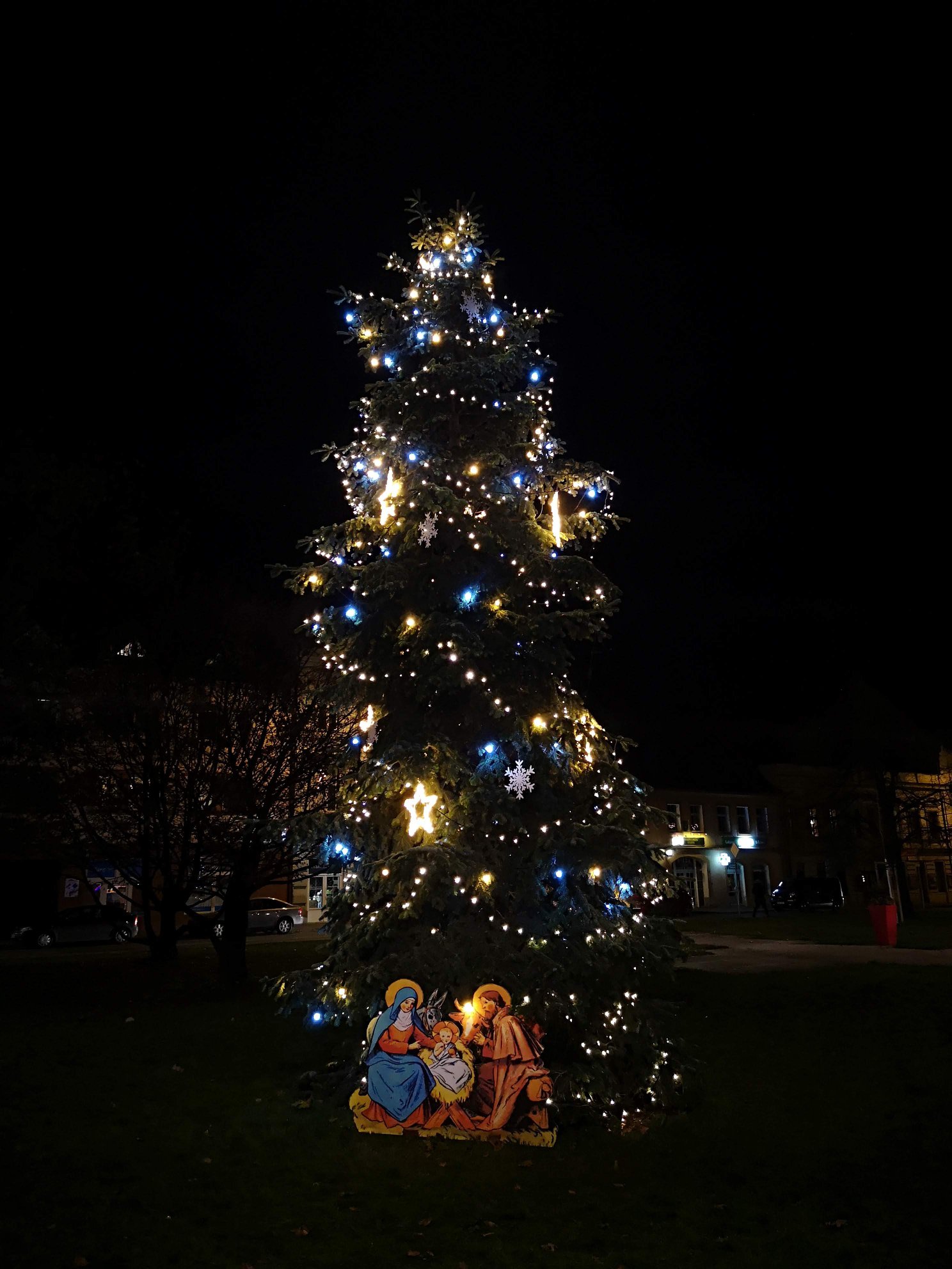 Rozsvícení vánočního stromu v Lovosicích i s ukázkami řemesel