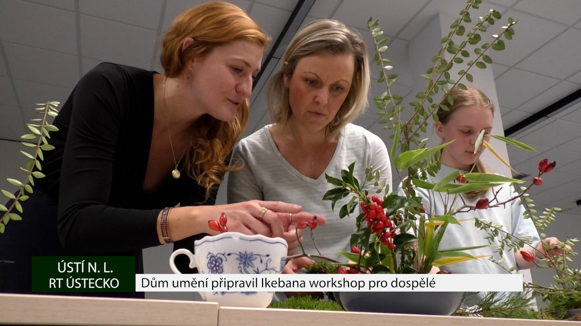 ÚSTÍ N. L.: Dům umění připravil Ikebana workshop pro dospělé